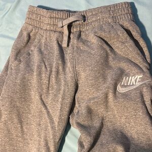 Nike Kids Heather Gray Joggers
